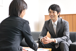 お打ち合わせとお見積もりの掲示